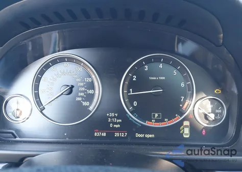 2012 BMW 528I xDrive из США, поврежденный, VIN WBAXH5C51CDW07689